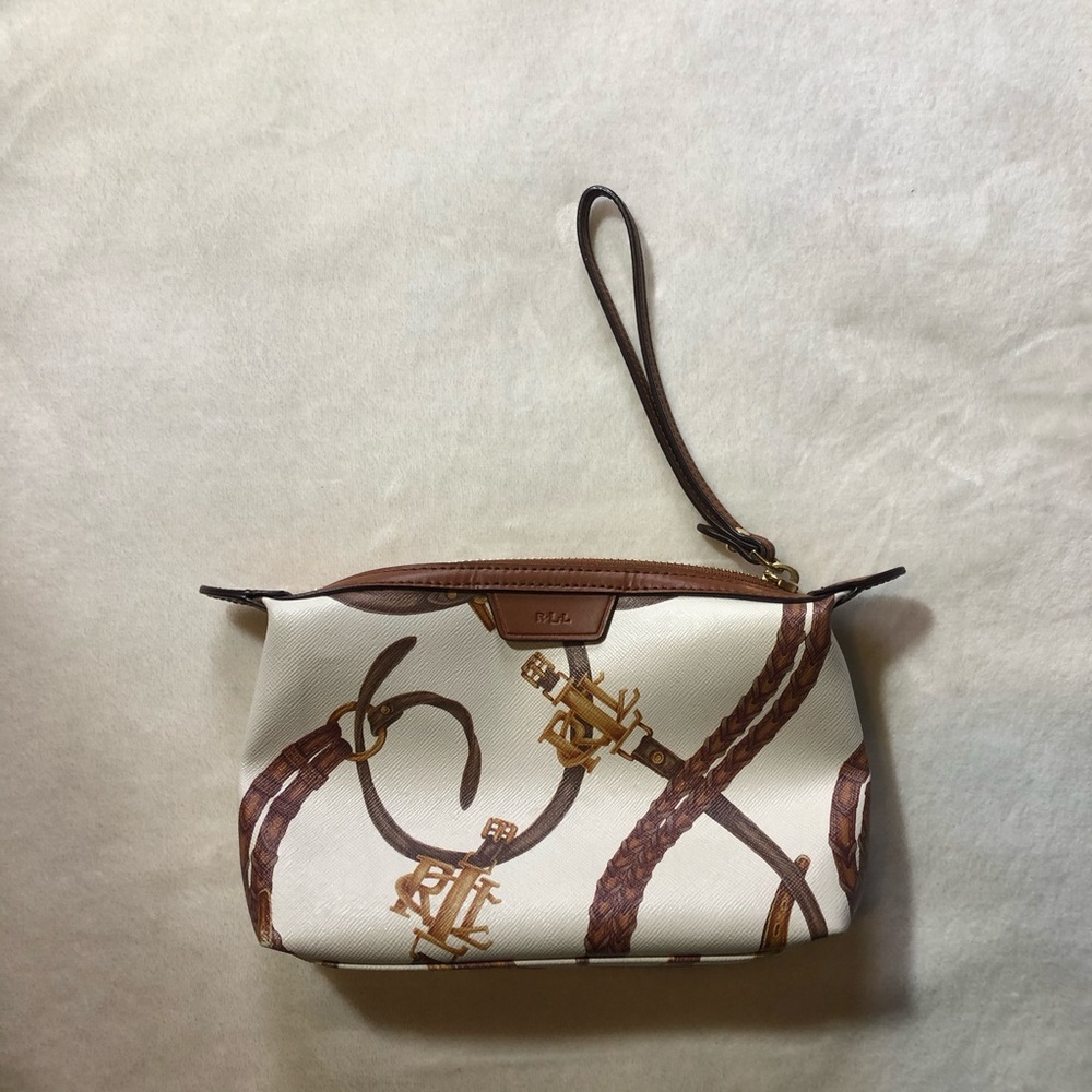 Lauren Ralph Lauren Wristlet / Makeup Pouch